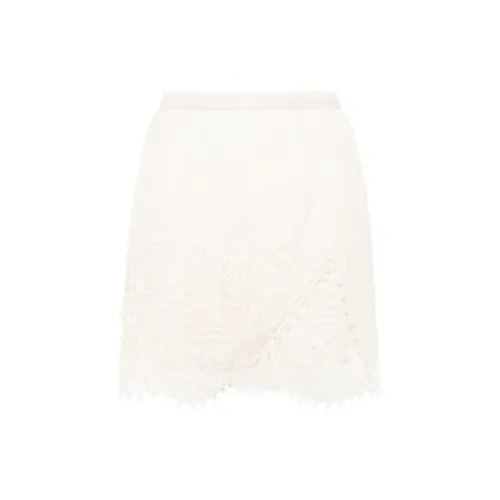 ISABEL MARANT Casual Short Skirts Women's Light Beige