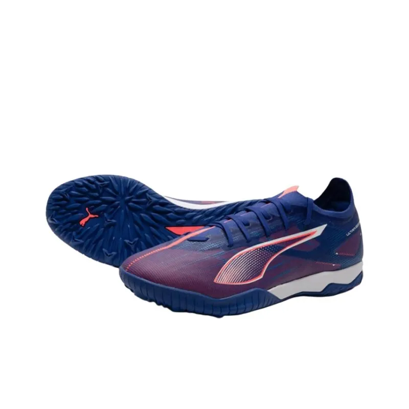 PUMA Ultra 5 TT Rubber Broken Studs Artificial Ground Coverage Soccer Shoes Men's Fuchsia-1