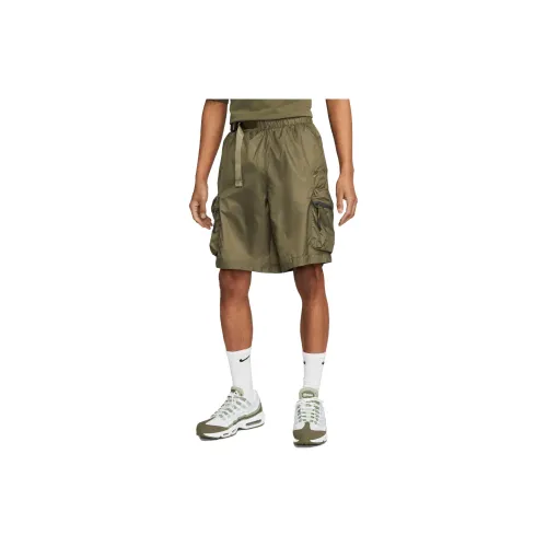 Nike SPORTSWEAR TECH PACK Cargo Shorts Men Medium Olive Green