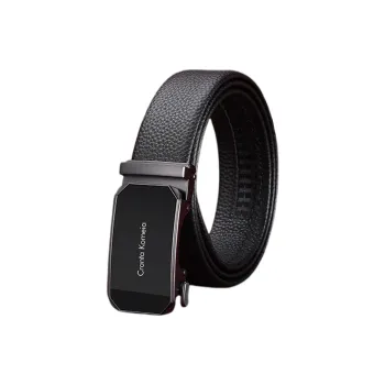 Cranta Komeia Cow Leather Belts Men's Width 5cm