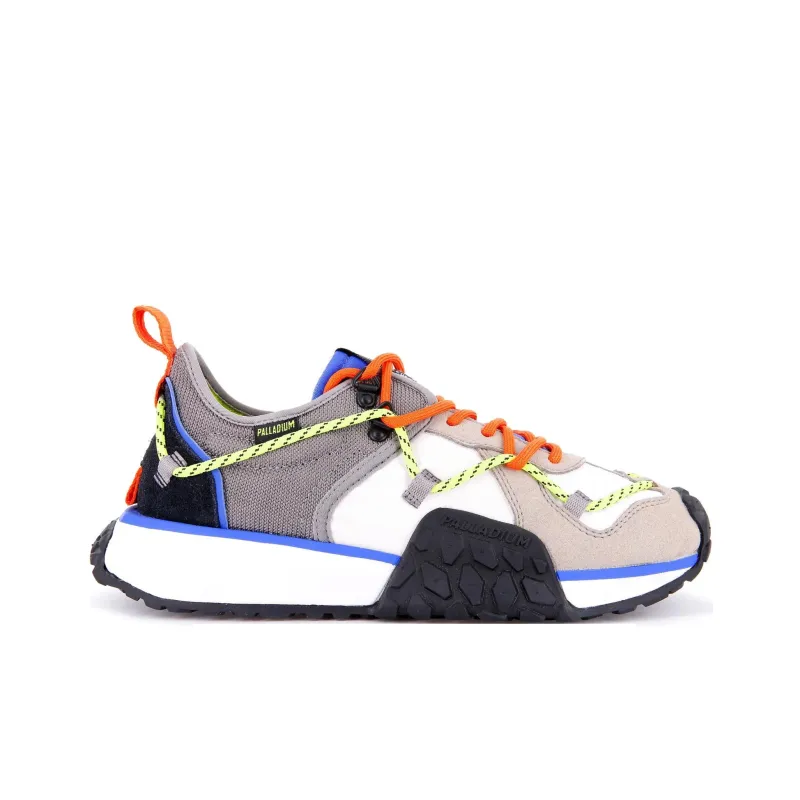 Palladium Troop Runner Anti Slip Wear Resistant Low Top Casual Shoes Unisex Gray-1