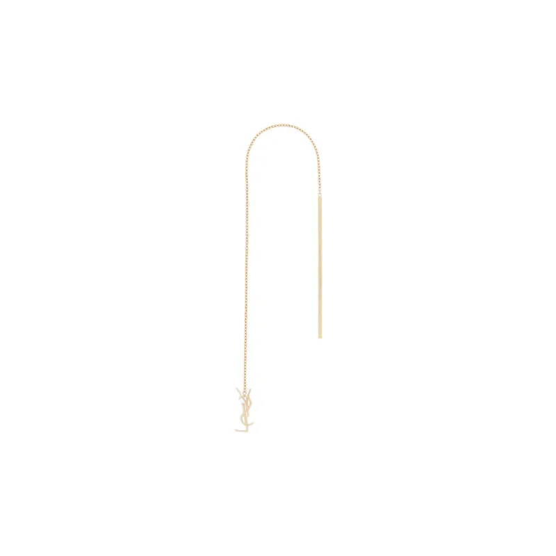 SAINT LAURENT 18K Gold Earrings Women's Gold-1