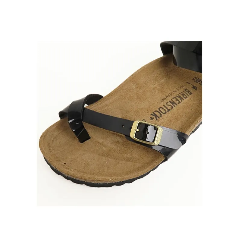 Birkenstock Yara One Strap Sandals Women's Black-4