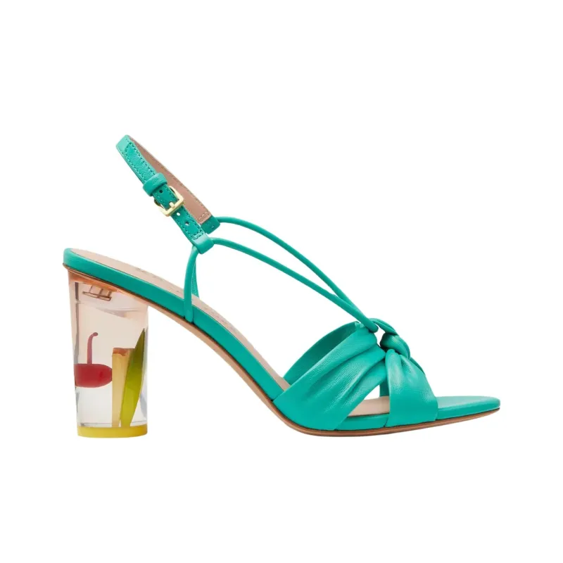 Kate Spade Mai Tai Strap Sandals 8.2cm Women's Green-1