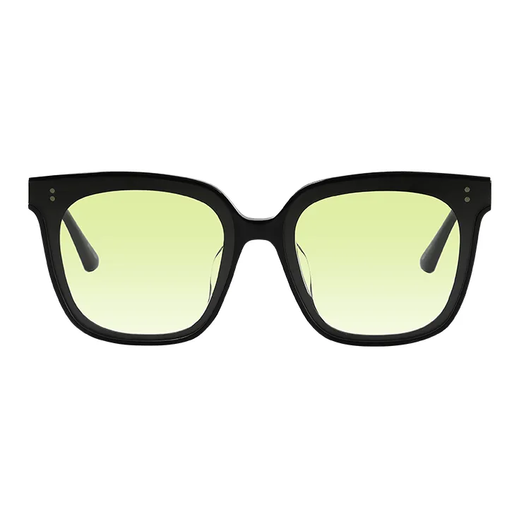 LOOK TR/Memory Plastic Square Sunglasses Unisex-2