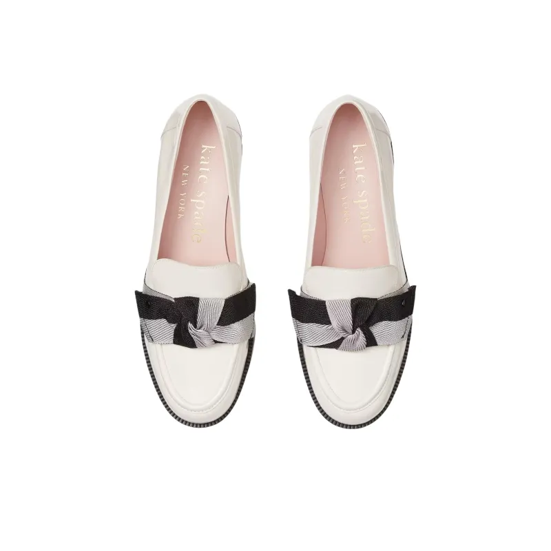 Kate Spade Leandra Loafers Women's White-3