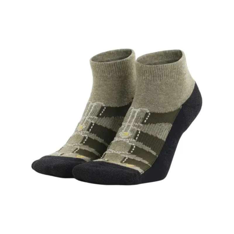 KEEN Ankle Socks Unisex 1 Pack Olive Green-0