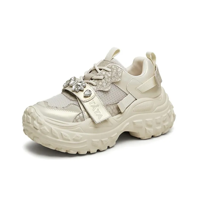 Tata Chunky Sneakers Women's Ecru-14