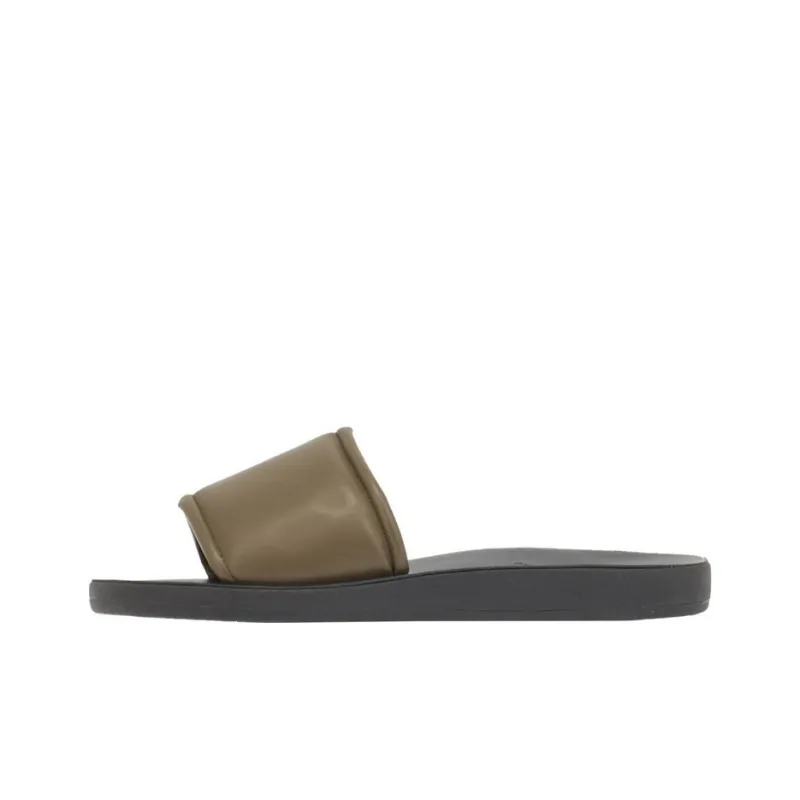 Ancient Greek Sandals Ageos Leather Slides-0
