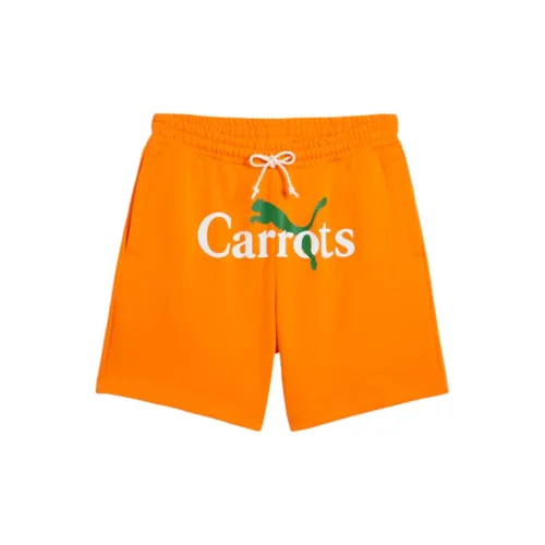 PUMA Carrots Casual Shorts Unisex Orange