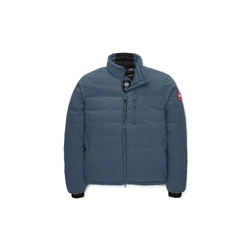 Canada Goose Lodge Series Down Jackets Men Ozone Blue