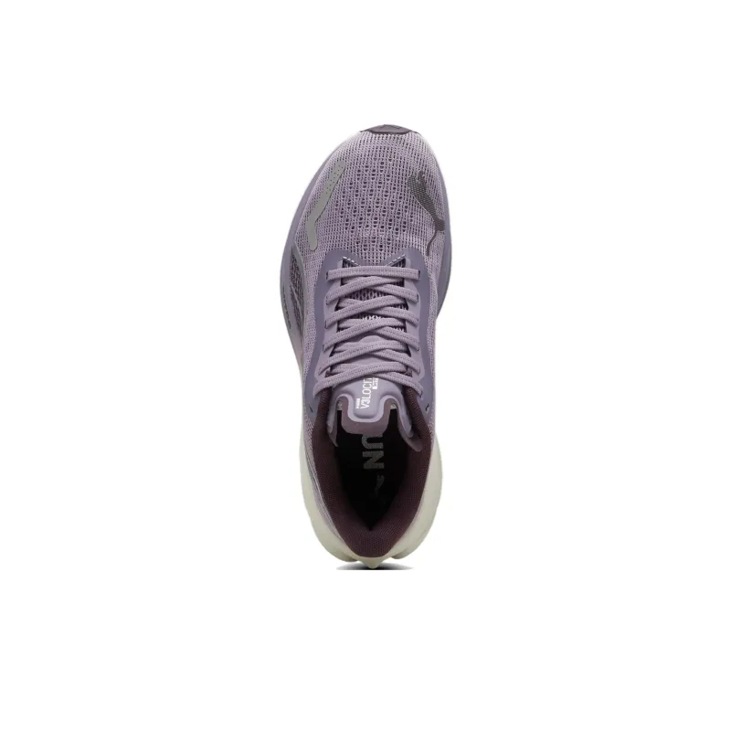PUMA Velocity Nitro 3 Anti Slip Wear Resistant Low Top Casual Running Shoes Women's Purple-3