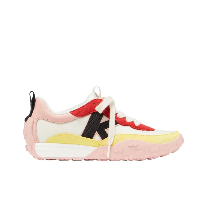 Kate Spade K As In Kate Low-Top Casual Shoes Women's Pink White-1