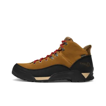 Danner Slip Resistant Waterproof And Breathable Quick Dry Mid Top Outdoor Shoes Men's Brown Red