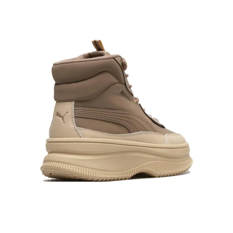 PUMA MAYRA Slip Resistant High Top Casual Shoes Women's Umber-3