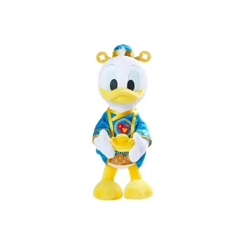 Disney Donald Duck 2023 New Year Mickey Mouse And Dolls Plush Doll 28cm High Shanghai Disney