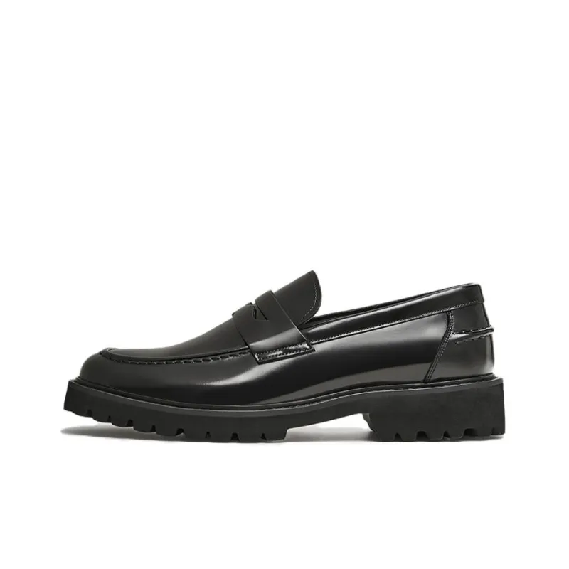 TATA Loafers Men Solid Color-0