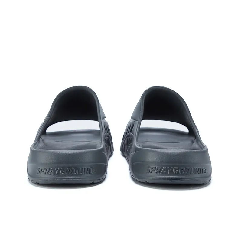 SPRAYGROUND Slip Resistant Slide Slippers Unisex Black-22