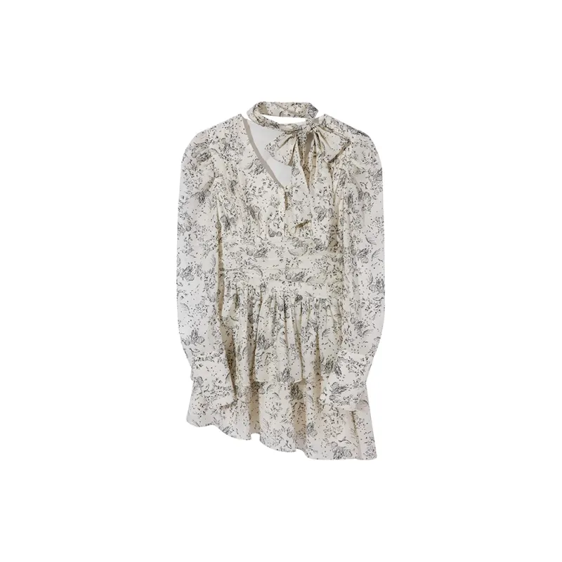 Ouyang Long Sleeved Dresses Women's-4
