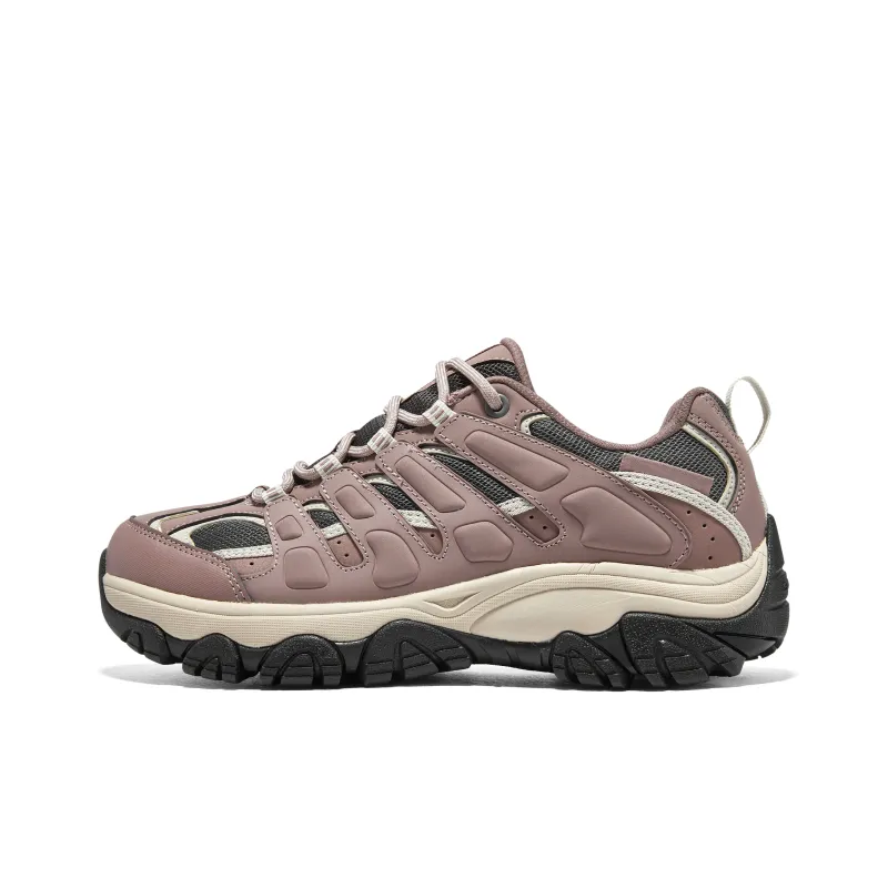 Skechers OUTDOOR Wear Resistant Support Balance Lightweight Rebound Low Top Outdoor Shoes Women's Pink-1