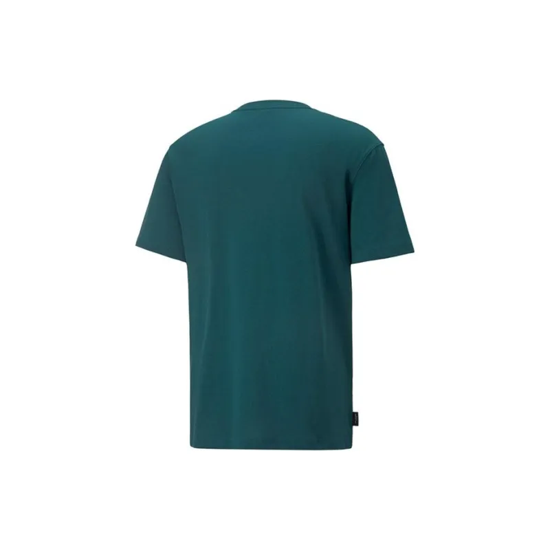PUMA T-Shirts Men Army Green-1