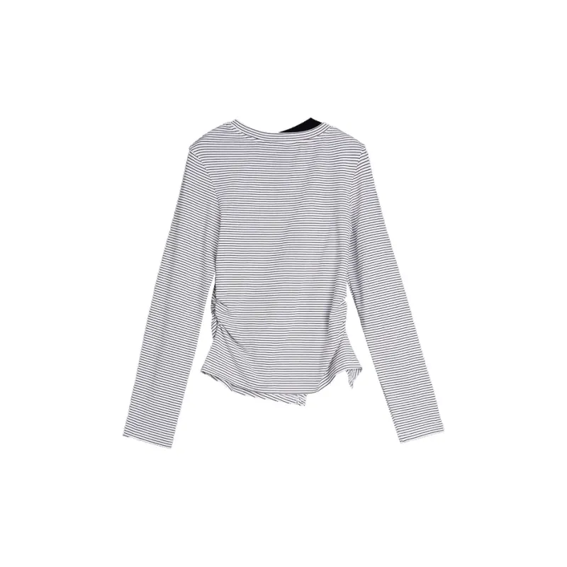 ELLE T Shirt Women's Black White-1
