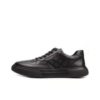 Satchi Anti Slip Wear Resistant Low Top Casual Shoes Men's Black