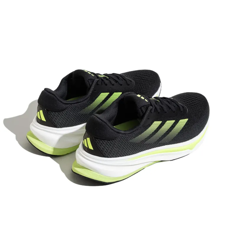 Adidas SUPERNOVA RISE Anti-Slip Wear-Resistant Low-Top Running Shoes Men's Black-3