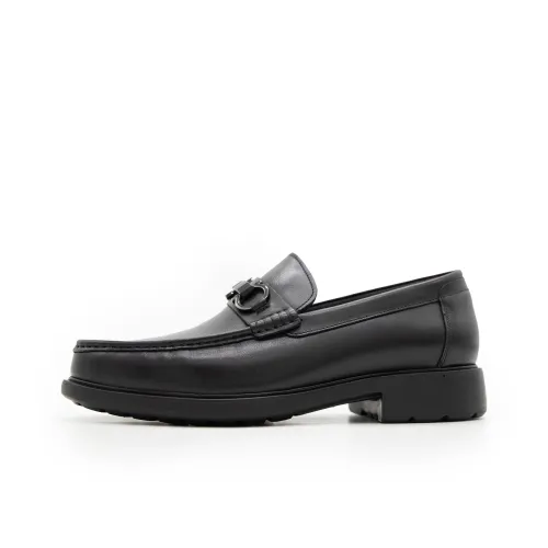 Satchi Business Formal Leather Smokey shoes Men's Black