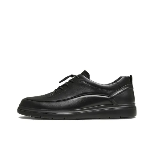 Tata Casual Shoes Men Low-Top Black