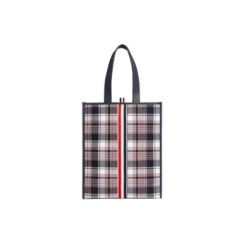 THOM BROWNE· Wool With Calfskin Tote Bag Shopping Bag Handbag Women's Multicolor
