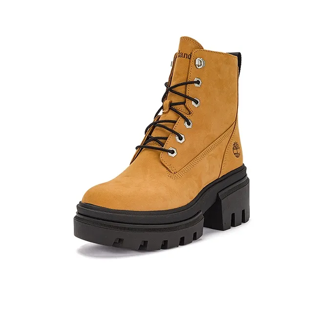 Timberland Everleigh 6 Inch Boots 'Wheat Full Grain' Women's-2