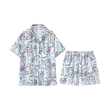 Lan Miao Pajama Set Women's Light Blue