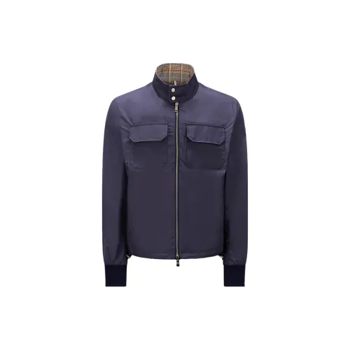 Moncler Jackets Men Navy Blue