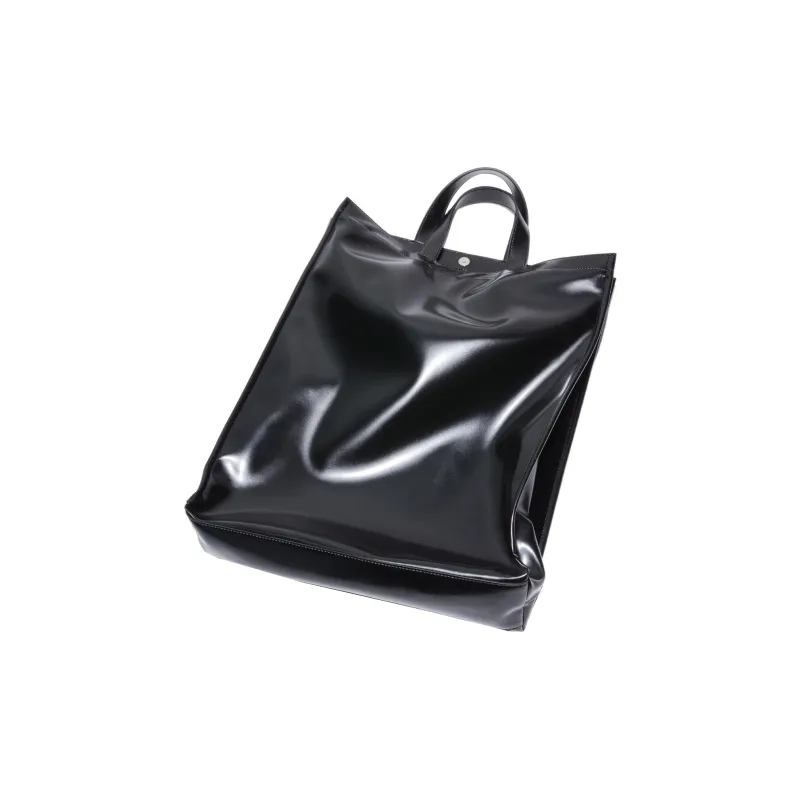 Acne Studios Polyurethane Tote Bag Shopping Bag Handbag Women's Black-1