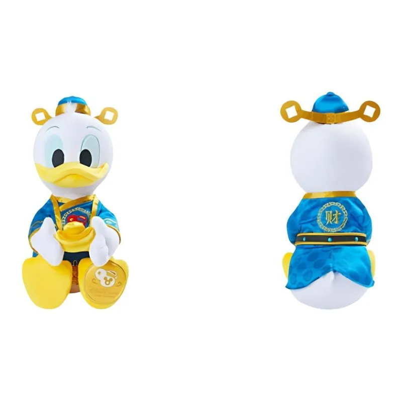 Disney Donald Duck 2023 New Year Mickey Mouse And Dolls Plush Doll 28cm High Shanghai Disney-3