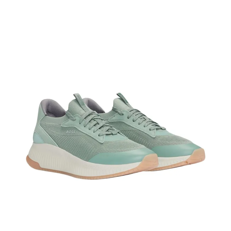 HUGO BOSS Low-Top Casual Shoes Men's Green-2