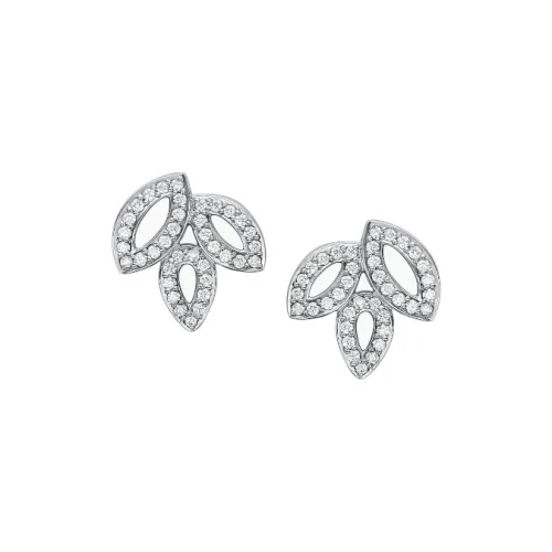 HARRY WINSTON Earrings Women's Silver