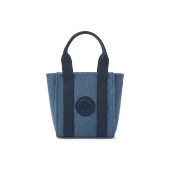 CHARLES&KEITH Canvas Canvas Bag Small CK Bag Handbag Crossbody Bag Shoulder Bag Small Size Women's Multicolor