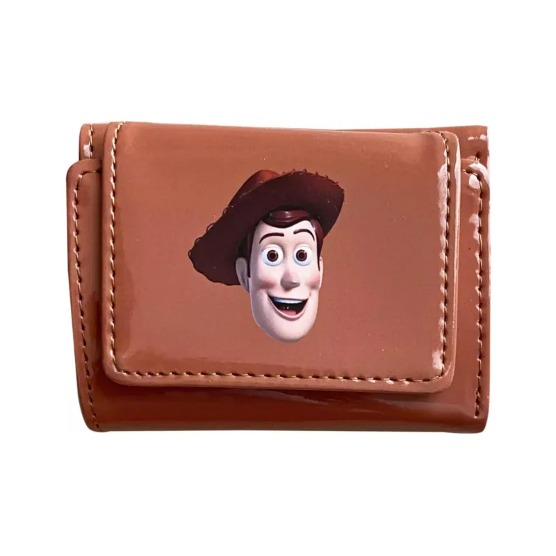 Disney Synthetic Leather Wallet Regular Men's Brown-0