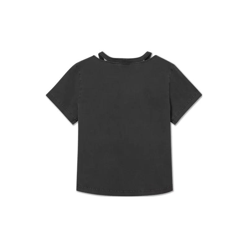 Levi's T Shirt Women's Charcoal Gray-1
