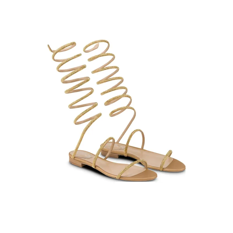 René Caovilla Spiral-design Heeled Sandals-2