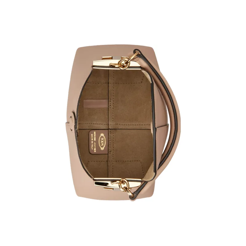 TOD'S Leather Messenger Bag Tote Bag Shopping Bag Shoulder Bag Crossbody Bag Handbag Extra Small Women's Pink-3