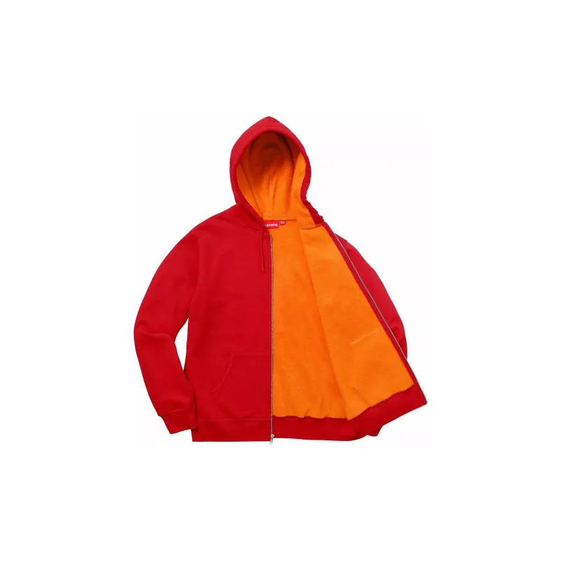 Supreme World Famous Zip Up Hooded Sweatshirt-7