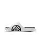 White Black-Qi Sports Slippers