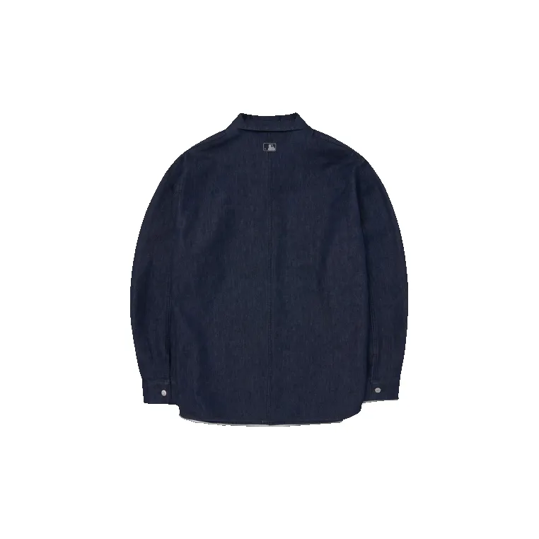 MLB Denim Jackets Men Blue-1