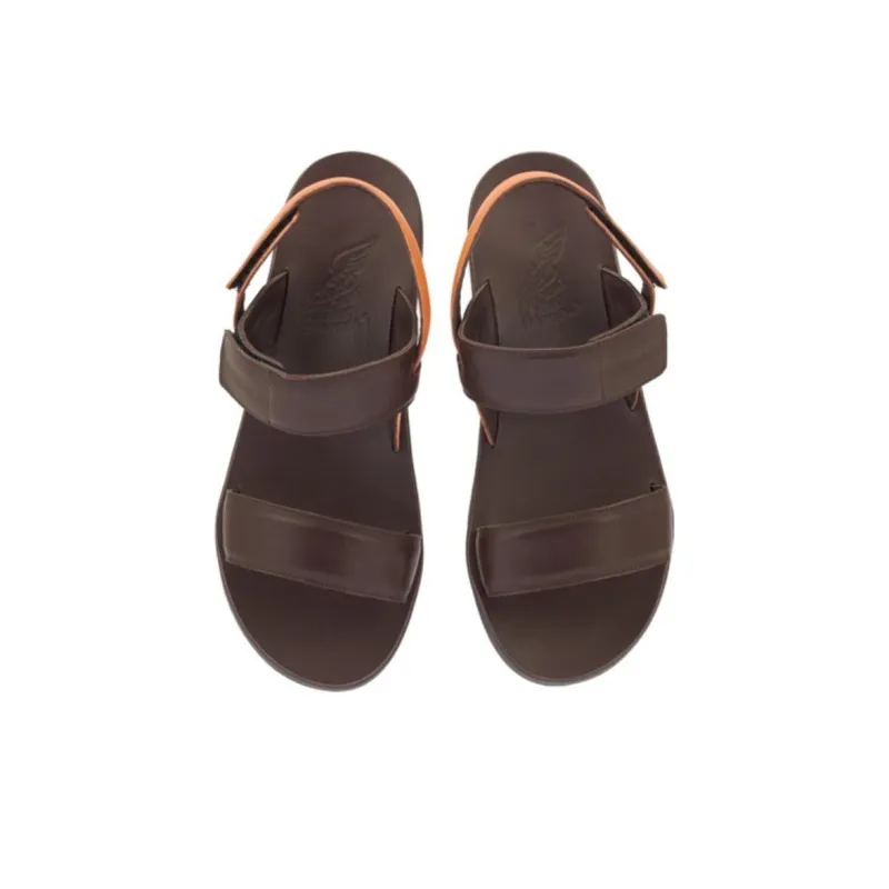 ANCIENT GREEK SANDALS Orfeas Stylish Sandals Men's Brown-3