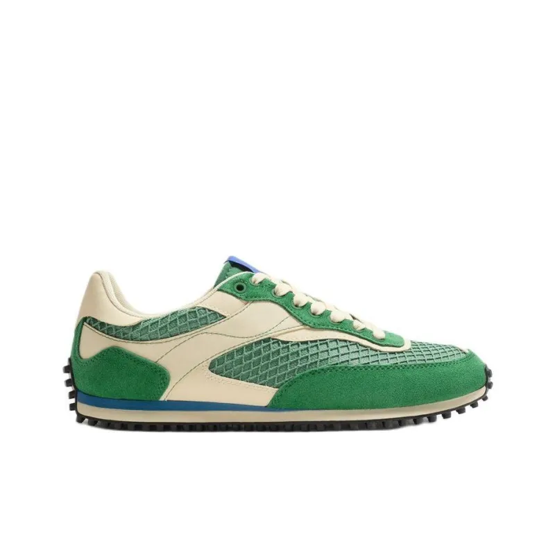 ZARA Low-Top Casual Shoes Men's Green-1