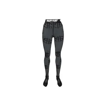 PHILIPP PLEIN Dollar Pattern Tights