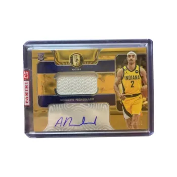 PANINI 2022 23RC Rising Stars Nembacher Walker Chronicles Jersey Material 10/99 Signature Card Pass Sports Cards 1 Pc